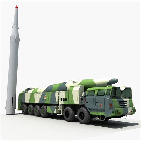 China df-26 ballistic missile 3D model - TurboSquid 1421291