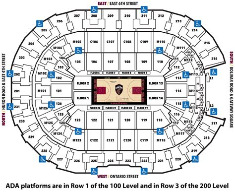 Seating Charts | Rocket Mortgage FieldHouse