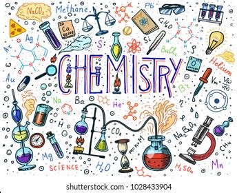 La química de los iconos conjunto.: vector de stock (libre de regalías ...