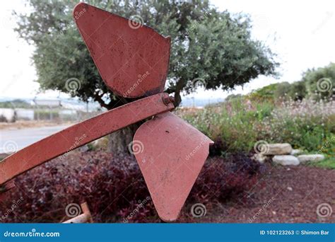 Old and rusty iron stock image. Image of metal, park - 102123263