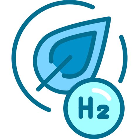 Icono de Hidrógeno Generic Blue