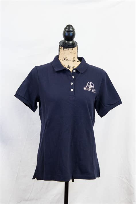 Short-sleeved polos for the official Nerinx Hall school uniform