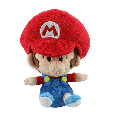 For Nintendo Super Mario Baby Mario Plush Toy, 5" - Walmart.com ...