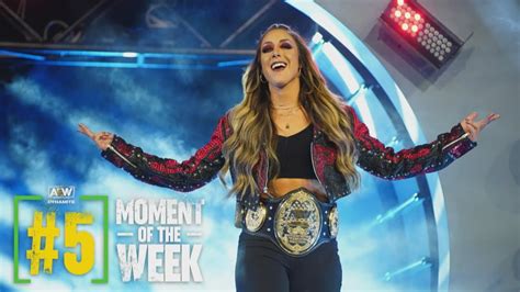 The New AEW Women's World Champion Dr. Britt Baker Celebrates! | AEW ...