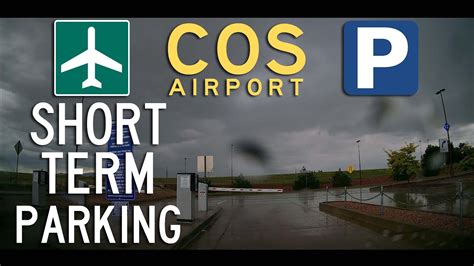 COS Airport - Colorado Springs, CO - Short-Term Parking #driving # ...