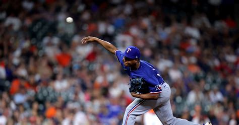 Texas Rangers Relief Pitcher Jose Leclerc Takes Step Forward - Sports ...