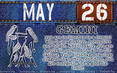 May 26 Zodiac Horoscope Birthday Personality | SunSigns.Org