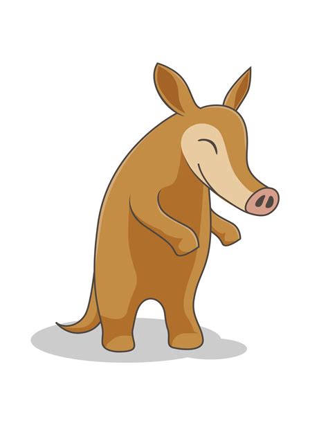 Aardvark Cartoon Vector 3442621 Vector Art at Vecteezy