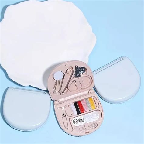 Portable Mini Sewing Kit, Folding Sewing Kit, Suitable For Beginners ...