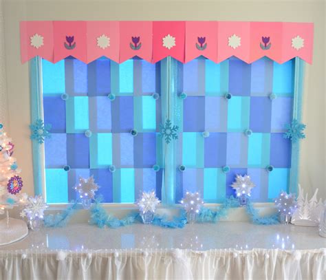 Easy Frozen Party Backdrop | Frozen party decorations, Frozen party ...