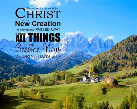 2 Corinthians 5:17 – All New – Encouraging Bible Verses