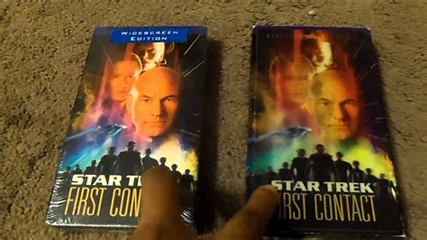 Two Different Versions Of Star Trek First Contact VHS - YouTube