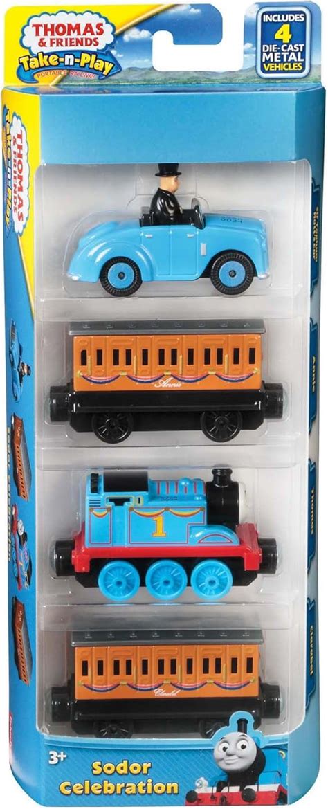 Thomas & Friends Take-N-Play Sodor Celebration: Mattel: Amazon.co.uk ...