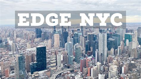 Edge New York City - Best Views From the Edge New York City at Daytime ...