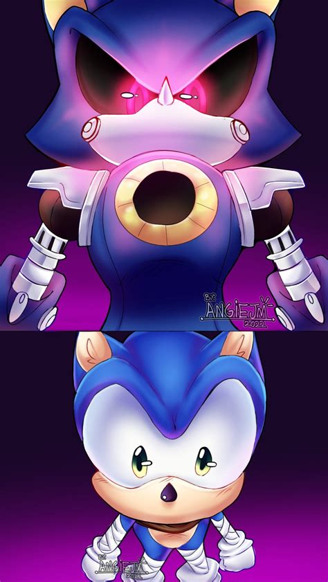 Metal Sonic vs Sonic (Boom) by AngieJM on Newgrounds