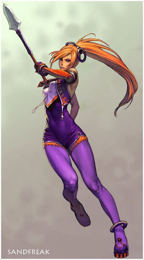 Spear Lady by Sandfreak.deviantart.com Character Poses, Comic Character, Character Concept ...