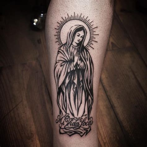 75+ Best Spiritual Virgin Mary Tattoo - Designs & Meanings (2019)