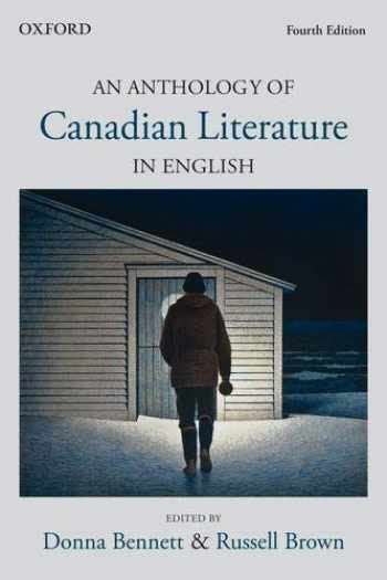 Sell, Buy or Rent An anthology of Canadian Literature In English - F... 9780199023578 0199023573 ...