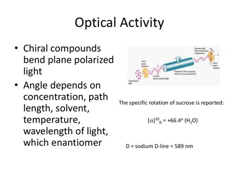 Optical Activity