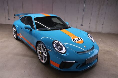 Porsche 911 GT3 Looks Amazing in Gulf Livery - autoevolution