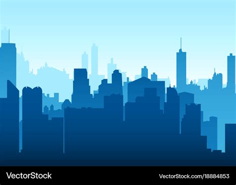 Graphic of a cityscape Royalty Free Vector Image