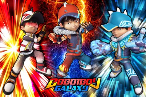 Boboiboy Fusion Elemental | Animasi, Ilustrasi komik, Gambar karakter