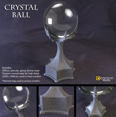 Free 3D Model: Crystal Ball by LuxXeon on DeviantArt