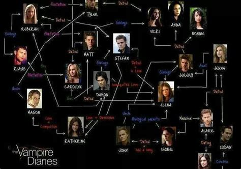 Vampire diaries family tree | Vampire diaries, Vampire diaries seasons, The vampire diaries 3