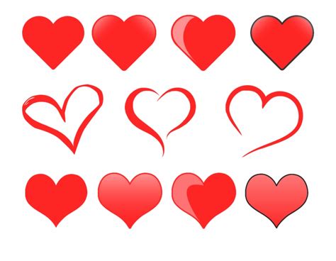 Free Heart Vector Transparent, Download Free Heart Vector Transparent ...