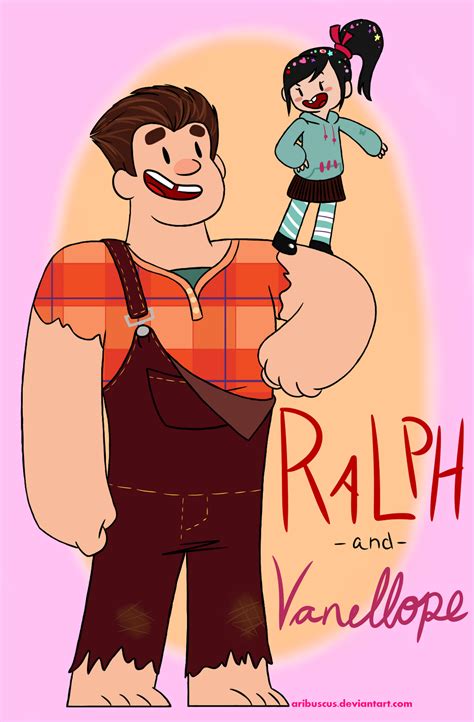 -AT- Ralph and Vanellope by aripng on DeviantArt