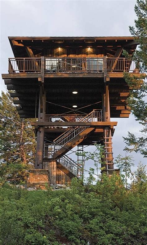 Keeping it Neutral — Fire Lookout Tower Replica, Whitefish, Montana ...