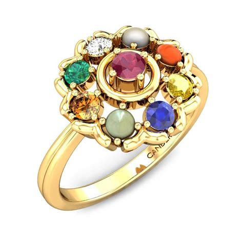 Shop Online 100+ Navaratna Ring Designs | Kalyan Navaratna Jewellery