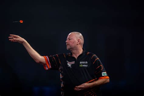 Raymond van Barneveld to bring ‘A-game’ after securing Michael van Gerwen clash