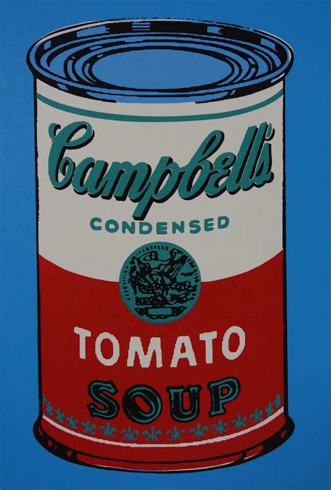 Fine POP ART Campbells Soup Limited Edition Silkscreen - Etsy | Andy warhol pop art, Pop art ...