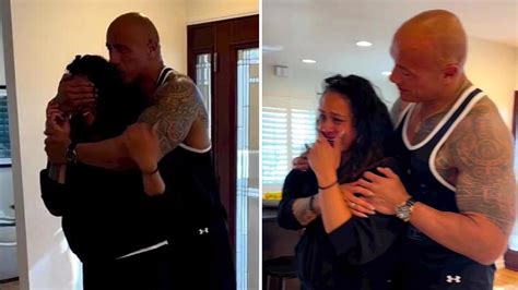 Dwayne 'The Rock' Johnson Surprises His Cousin With a New House