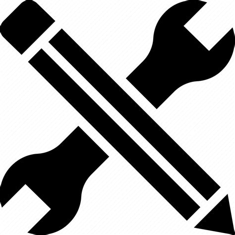 Pencil, spanner, technical service, writing icon - Download on Iconfinder