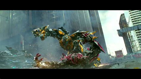 Transformers 4 Bumblebee Vs Stinger Spanish Castellano - YouTube