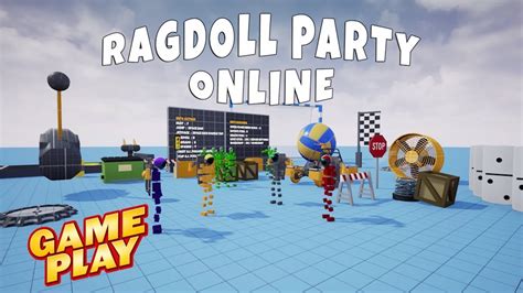 Ragdoll Party Online ★ Gameplay ★ PC Steam game 2020 ★ Ultra HD 1080p60FPS - YouTube