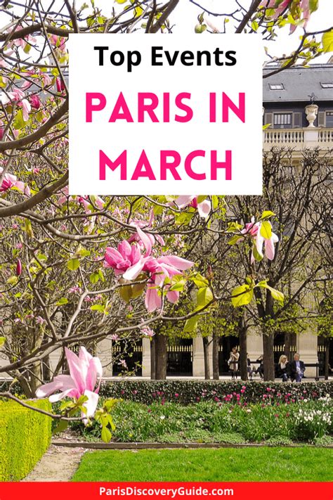 Paris Events March 2021 - Things to Do - Paris Discovery Guide