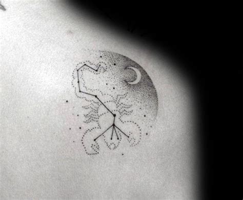 25 Scorpio Constellation Tattoo Designs, Ideas and Meanings - Tattoo Me Now