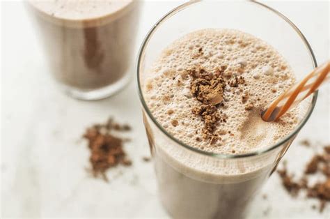 Chocolate Coconut Protein Breakfast Shake