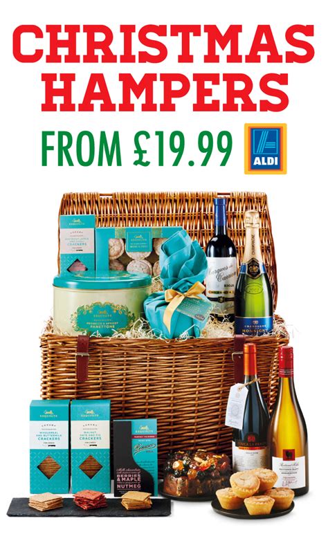 Aldi Christmas Hampers Available To Pre-Order Now | Christmas hamper ...