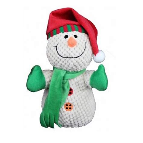 PetLou Christmas Snowman Dog Toy | Dog toys, Christmas snowman, Pet ...