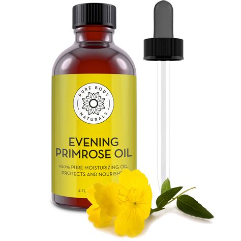 Evening Primrose Oil, 4 fl oz | Pure Body Naturals