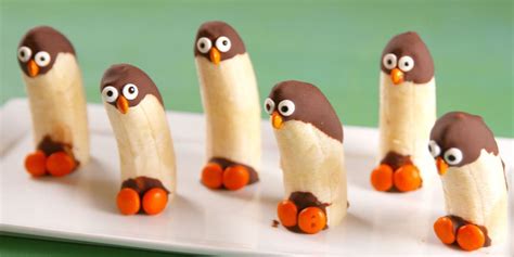 Banana Penguins | Recipe | Kid desserts, Fun kids food, Healthy ...