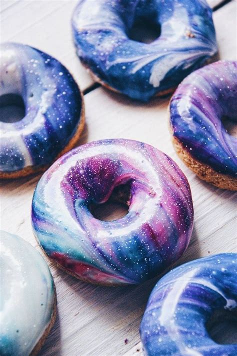 Space Donuts 461 | Delicious donuts, Cute desserts, Rainbow food