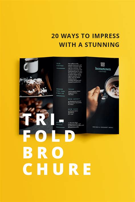 How to create a trifold brochure | Canva | Trifold brochure, Brochure ...