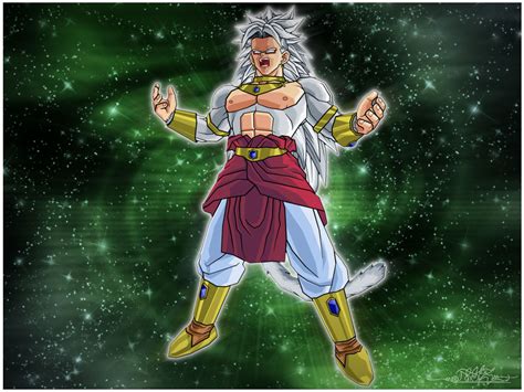 Super saiyan 5 Broly by Kazmedia on DeviantArt