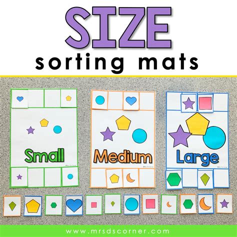 Sort By Size Worksheet