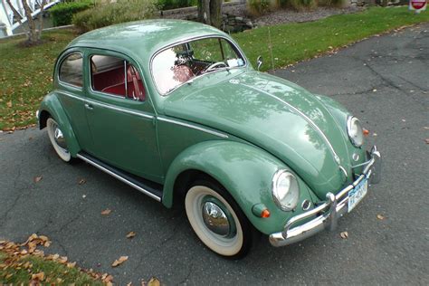 Classic Vintage 1956 L240 Agave Green Oval Window Beetle Bug Sedan For Sale! | Classic VW ...